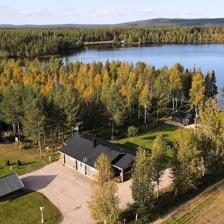 Private Lakeside Metsola, 2 Bedrooms, Jacuzzi, Ice Swimming